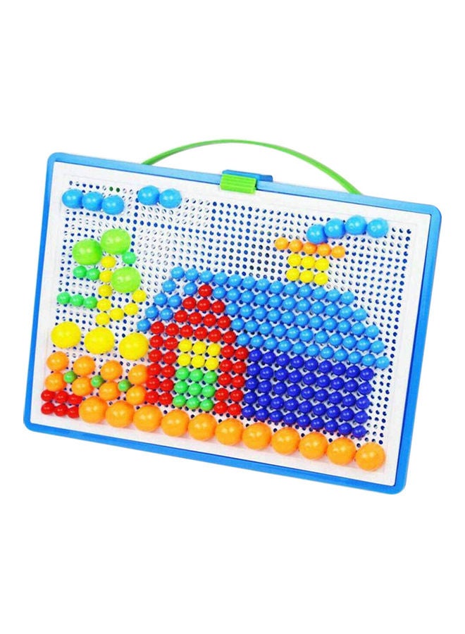 أميرتير لعبة أوتاد تثبيت على شكل عيش الغراب مع لوحة تثبيت الأوتاد مكونة من 296 قطعة - Image 1