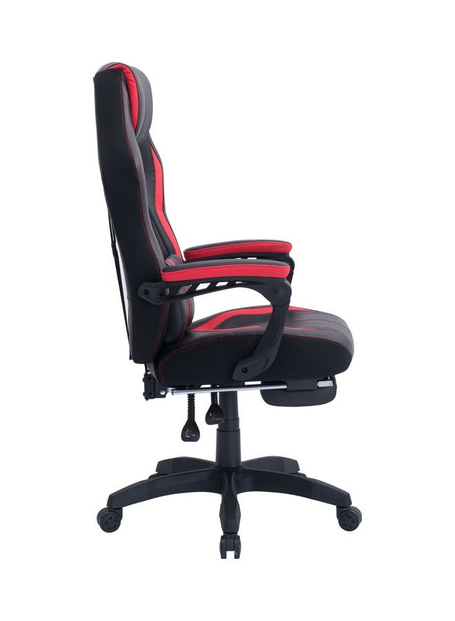Blitzed Gaming Chair Racing Style With Retractable Footrest Red/Black 130x66x16cm - Image 3