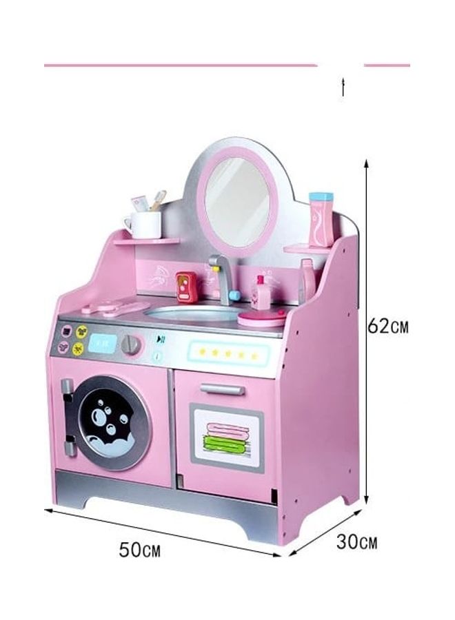 Basmah - 32-2050 Wooden Kitchen Play Set For Kids - Image 1