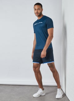 HRX by Hrithik Roshan Printed T-Shirt Teal  - Image 2
