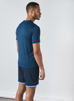 HRX by Hrithik Roshan Printed T-Shirt Teal  - Image 3