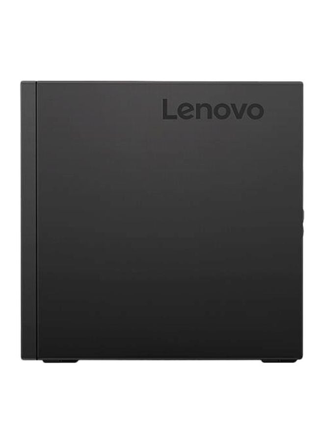 لينوفو - جهاز حاسوب رأسي M920q مزود بمعالج كور i5/ ذاكرة رام سعة 8 جيجابايت/ محرك أقراص SSD Hybrid سعة 128 جيجابايت + محرك أقراص صلبة سعة 500 جيجابايت/ بطاقة رسومات إنتل فائقة الوضوح 630 أسود - Image 1