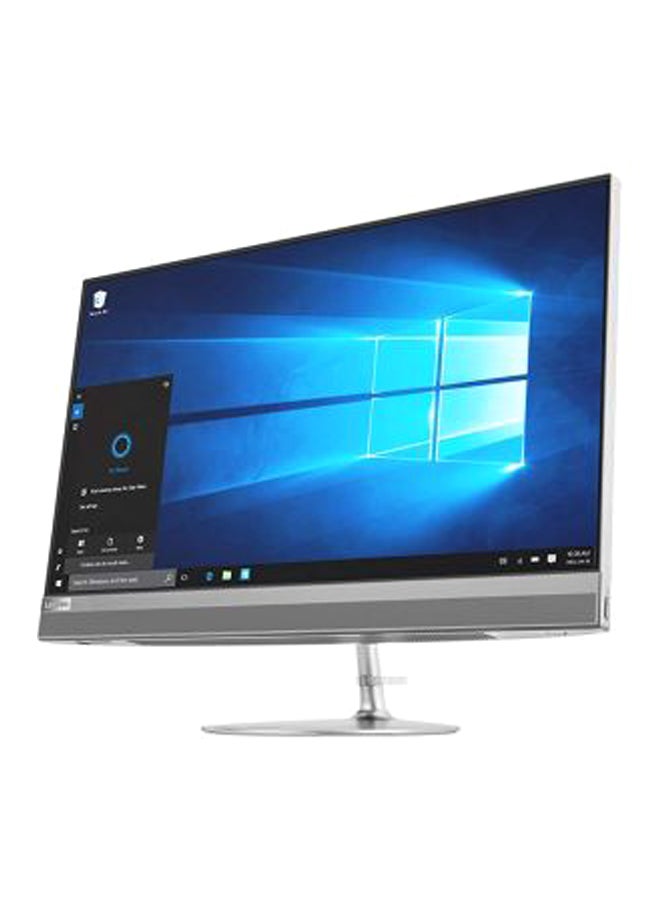 Lenovo - IdeaCentre AIO 520-24ICB All-In-One Desktop With 23.8-Inch Display, Core i7 Processor/8GB RAM/1TB HDD/2GB AMD Radeon 530 Graphic Card Silver - Image 1