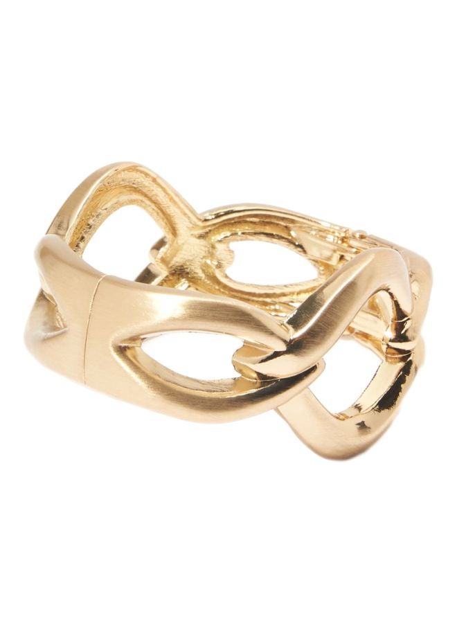 R&B Foldover Clasp  Bangle - Image 1