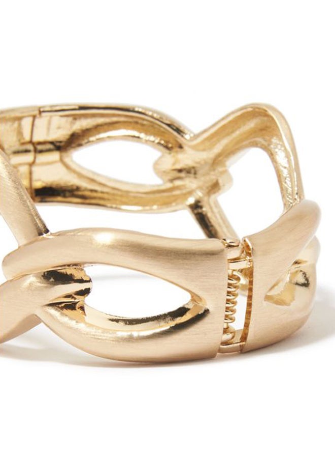 R&B Foldover Clasp  Bangle - Image 3