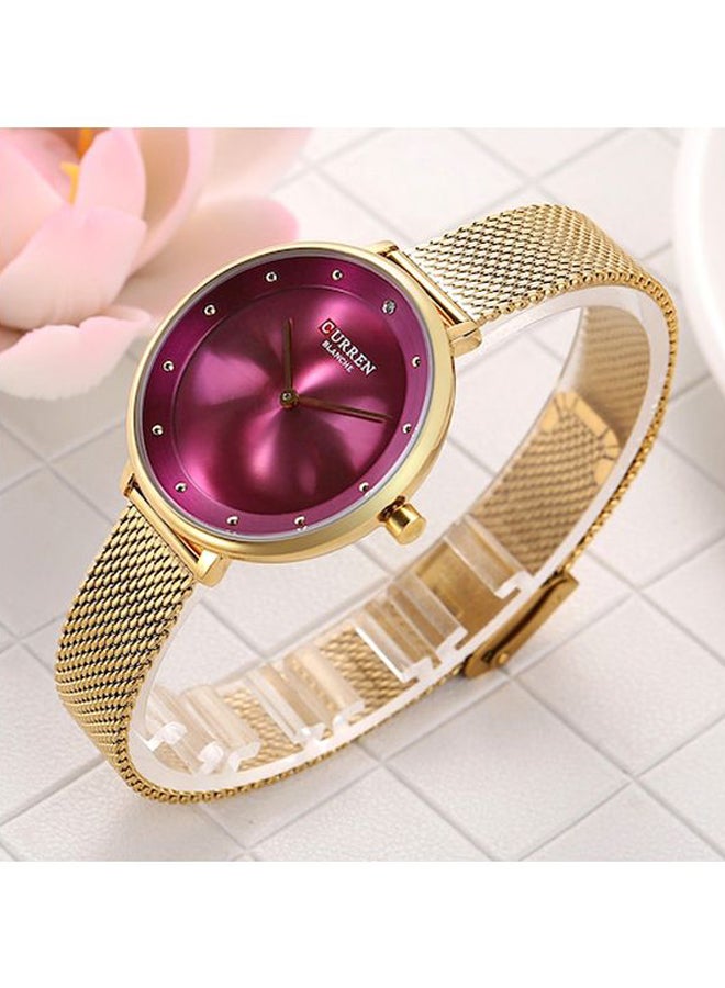 CURREN - Women's Water Resistant Analog Watch 9029 - Image 1