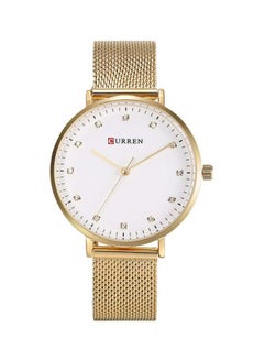 Women's Stainless Steel Analog Watch 9023 - 35 mm - Golden