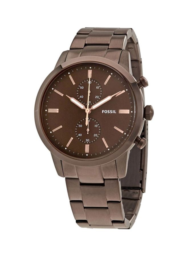 FOSSIL men Water Resistant Chronograph Watch FS5347  - Image 1