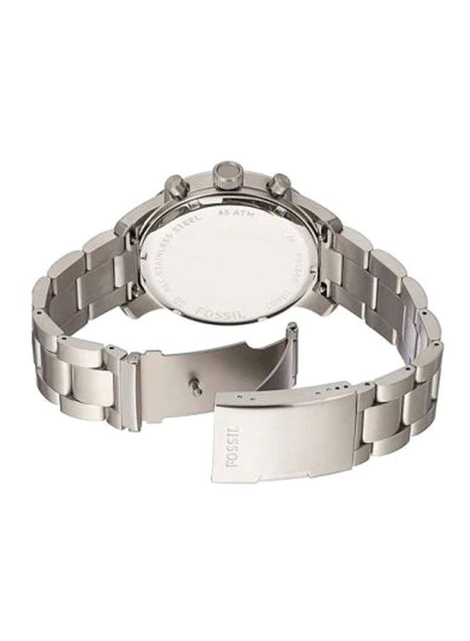 FOSSIL Men's Pilot Stainless Steel Chronograph Wrist Watch Fs5203  - Image 2