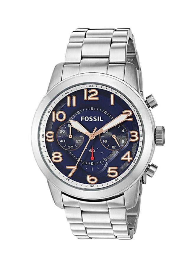 FOSSIL Men's Pilot Stainless Steel Chronograph Wrist Watch Fs5203  - Image 4