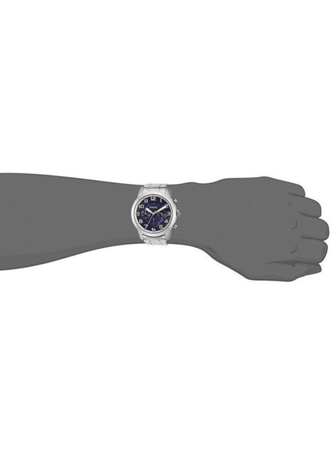 FOSSIL Men's Pilot Stainless Steel Chronograph Wrist Watch Fs5203  - Image 5