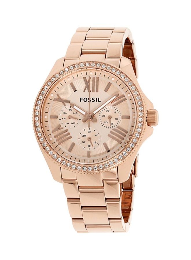 FOSSIL - Women's Cecile 	Stainless Steel Chronograph Watch AM4483 - Image 1