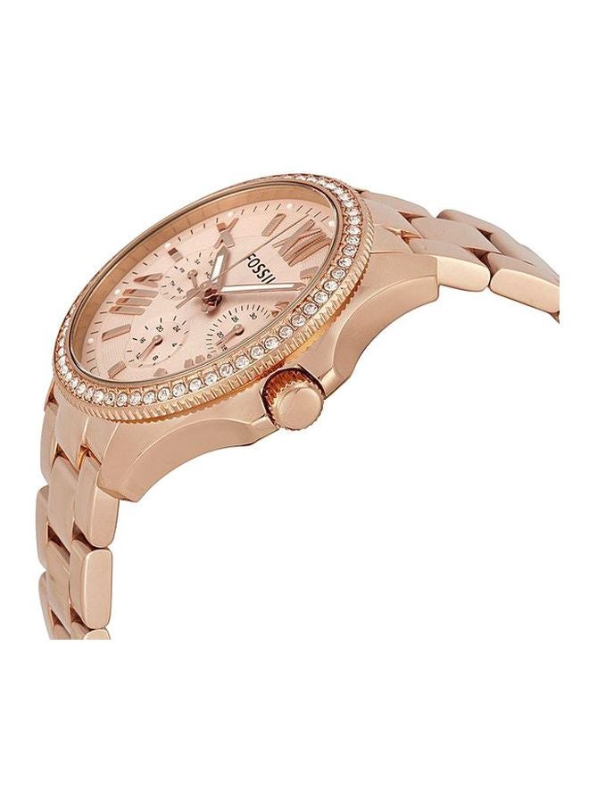 FOSSIL - Women's Cecile 	Stainless Steel Chronograph Watch AM4483 - Image 1