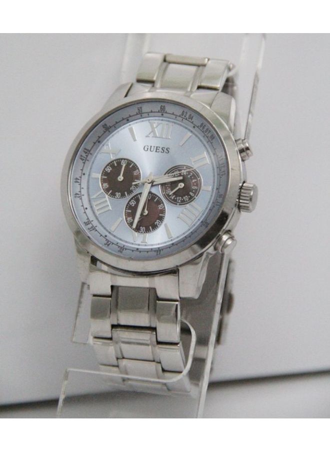 GUESS Men's Horizon Stainless Steel Chronograph Watch W0379G6 - Image 4