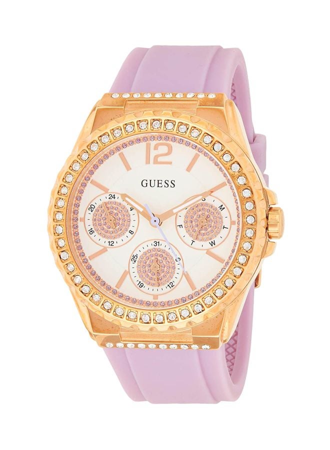 جس ساعة يد بعقارب مقاومة للماء طراز W0846l6 women - Image 1