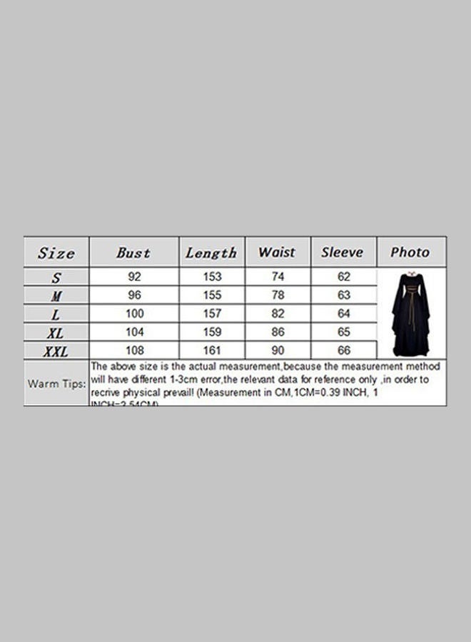 Solid Cosplay Dress Red Wine - Image 2