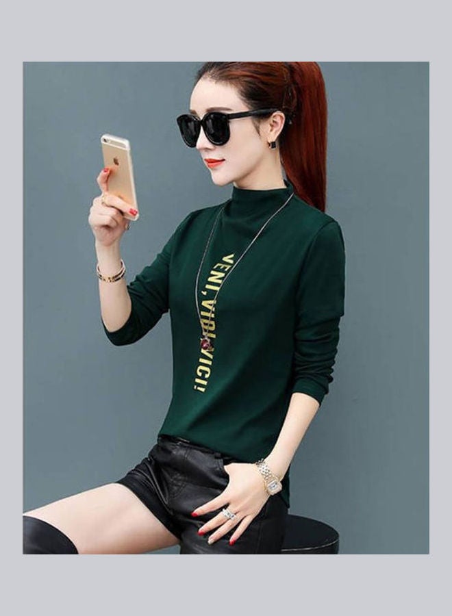 Generic - Long Sleeves Printed Pullover Light Brown - Image 1