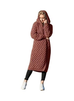 Long Cardigan Red