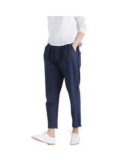Casual Pants Navy Blue