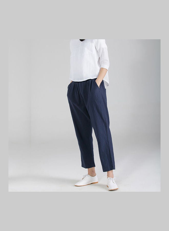 Generic - Casual Pants Navy Blue - Image 1