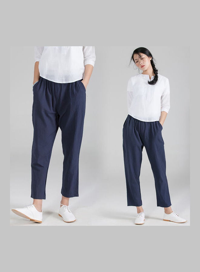 Generic - Casual Pants Navy Blue - Image 1