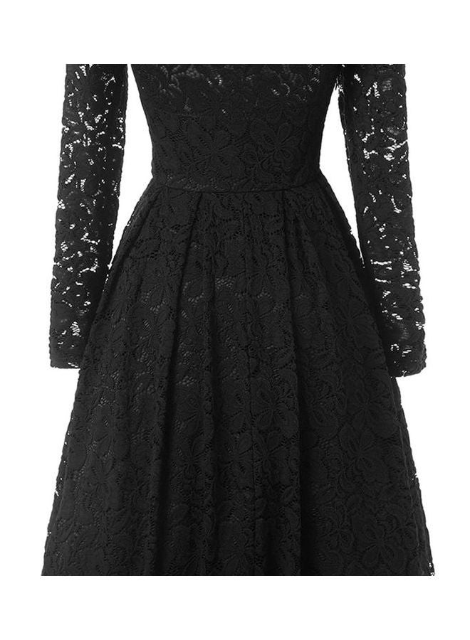Elegant Dress Black - Image 3
