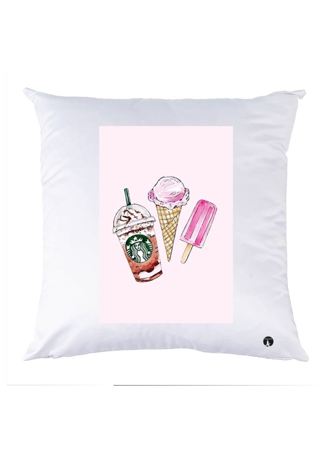 BP Printed Bedding Pillow Multicolour 30x30cm