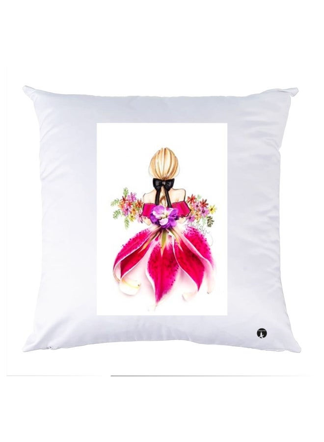 BP Printed Bedding Pillow Multicolour 30x30cm