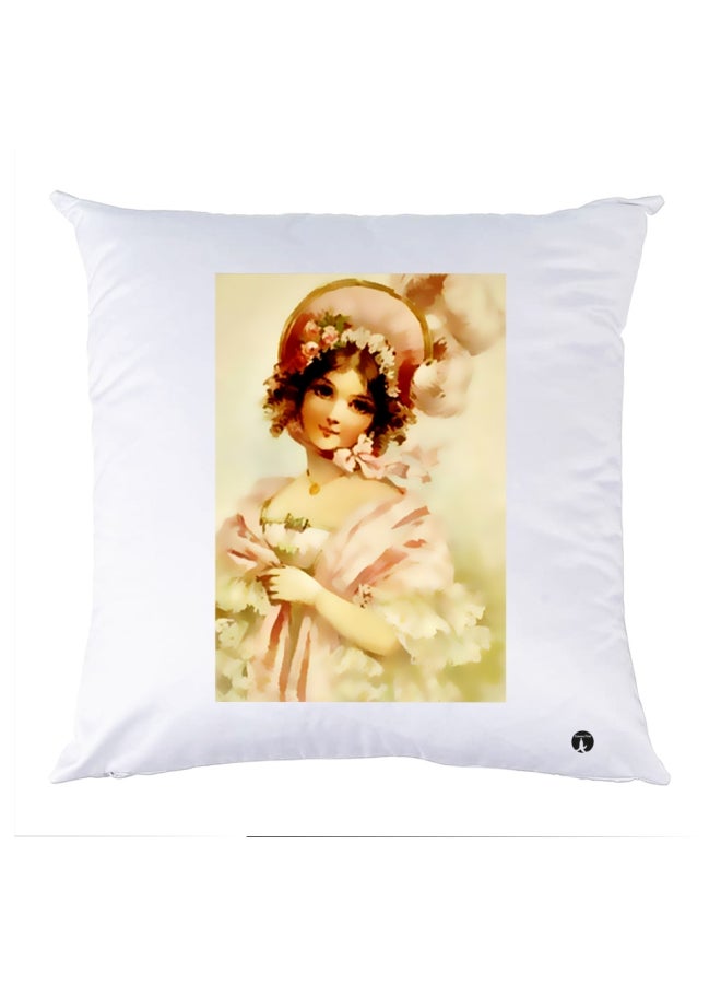 بي بي وسادة نوم مزينة بطبعة متعدد الألوان 30x30سم