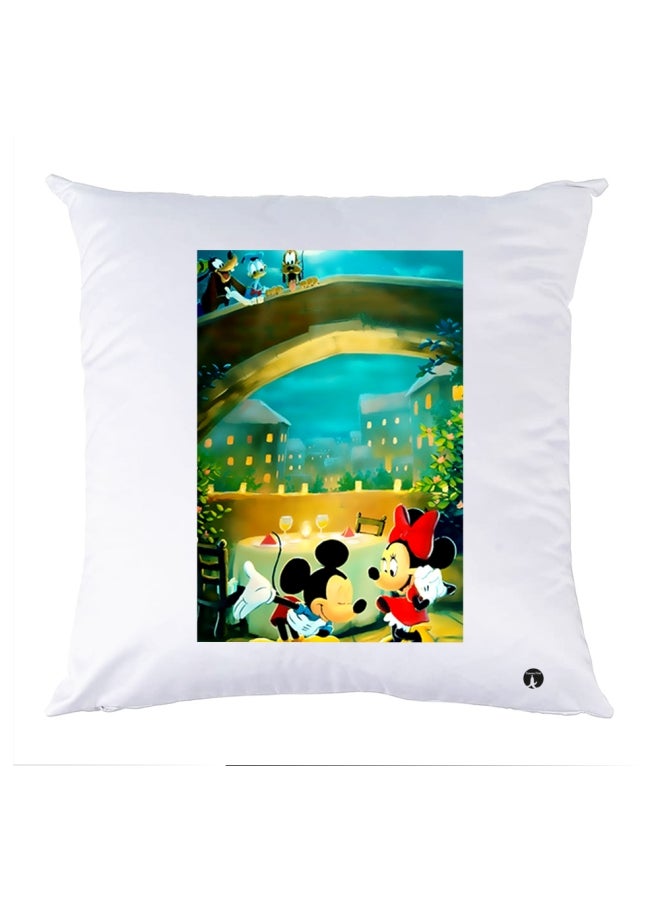 بي بي وسادة نوم مزينة بطبعة متعدد الألوان