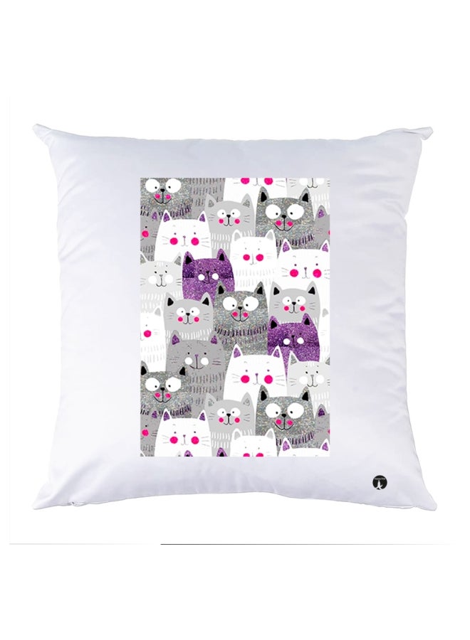 بي بي وسادة نوم مزينة بطبعة متعدد الألوان 30x30سم