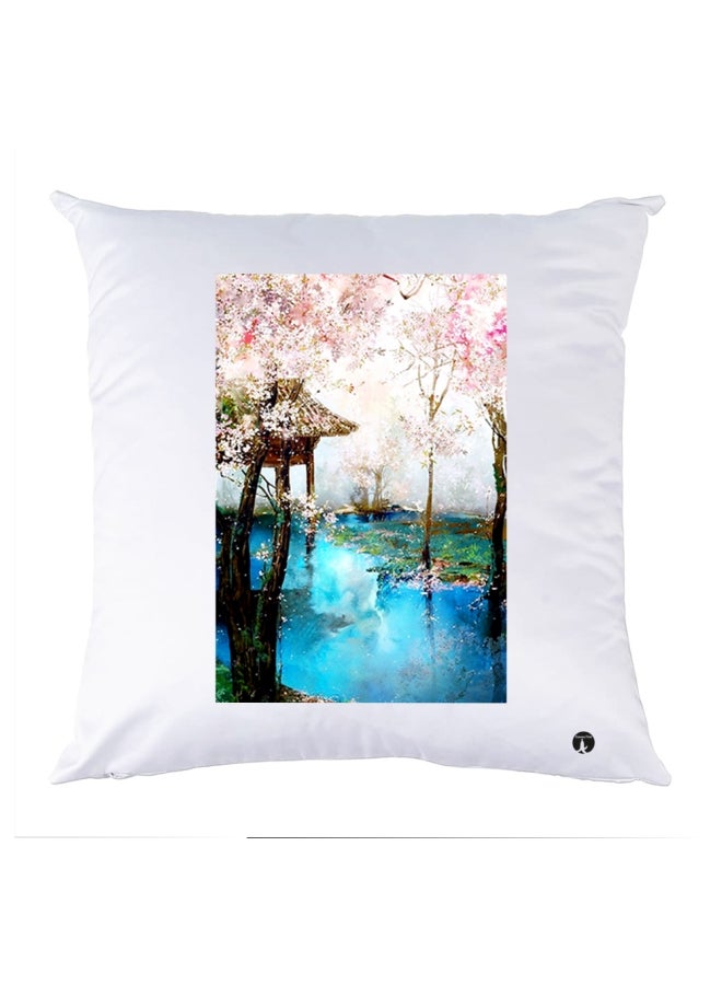 بي بي وسادة نوم مزينة بطبعة متعدد الألوان 30x30سم