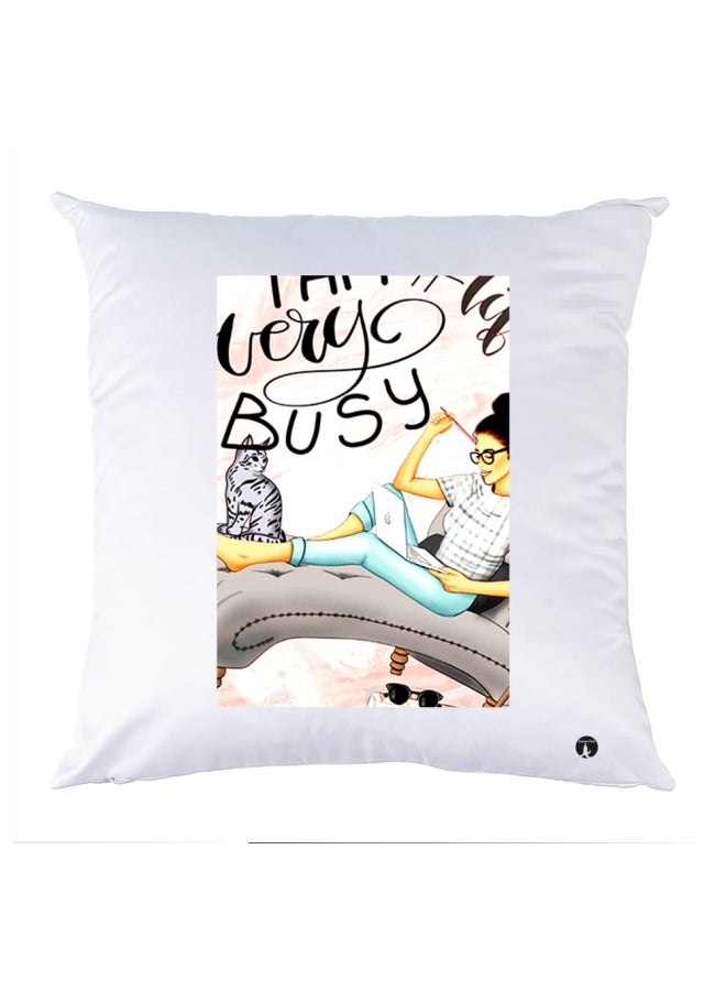 BP Printed Bedding Pillow Multicolour 30x30cm