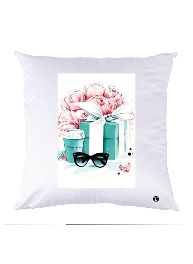 BP Printed Bedding Pillow Multicolour 30x30cm
