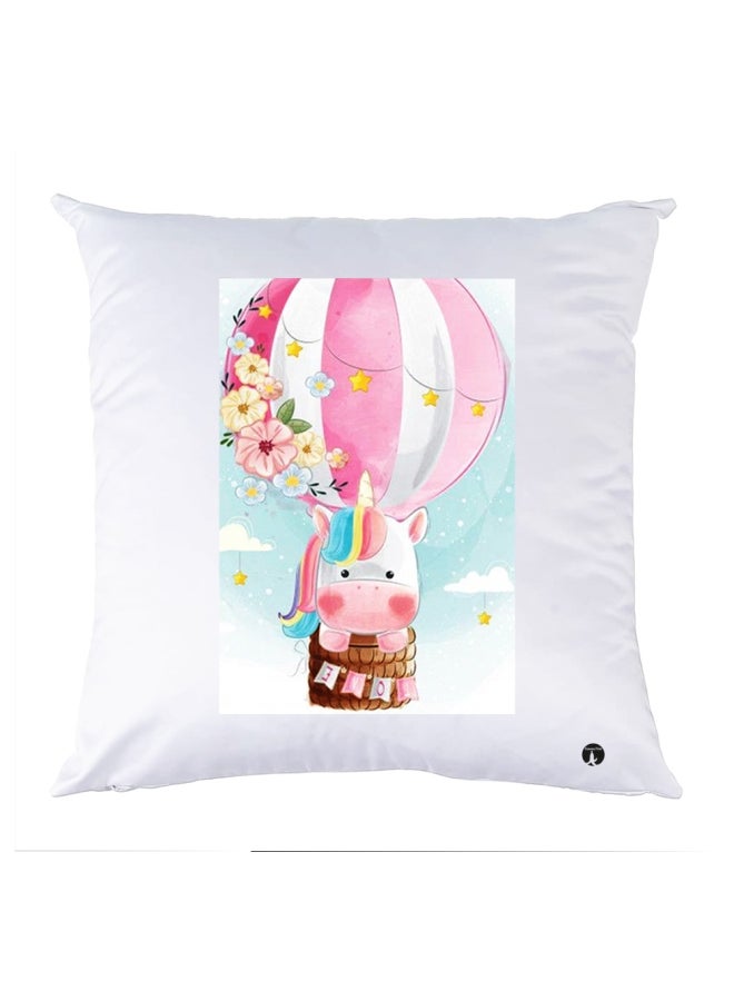 بي بي وسادة نوم مزينة بطبعة متعدد الألوان 30x30سم