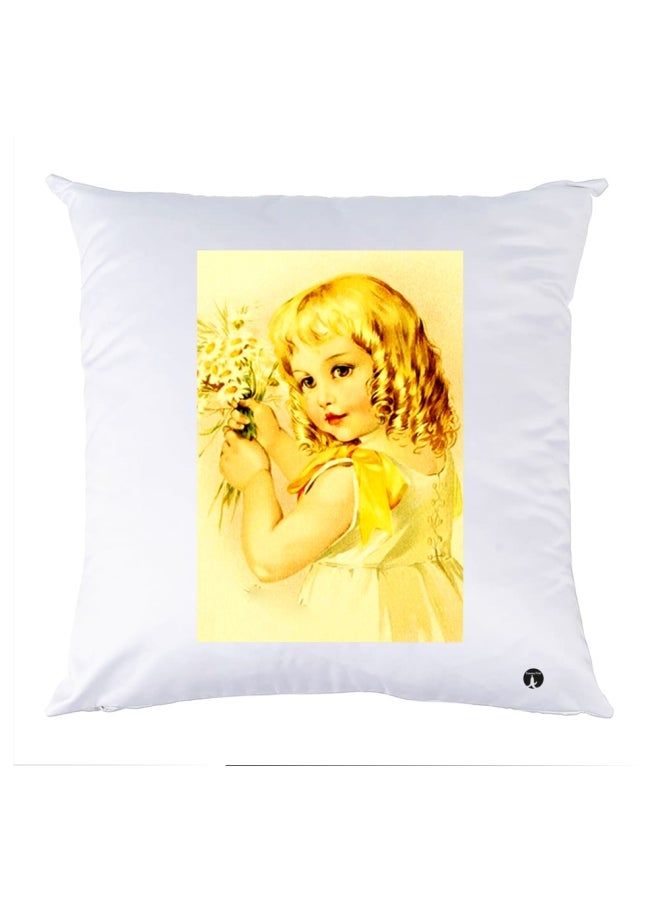 BP Printed Bedding Pillow Multicolour 30x30cm