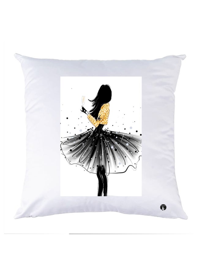 بي بي وسادة نوم مزينة بطبعة متعدد الألوان 30x30سم