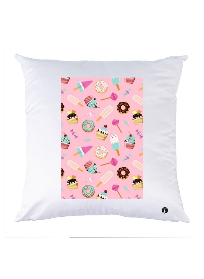 بي بي وسادة نوم مزينة بطبعة متعدد الألوان 30x30سم