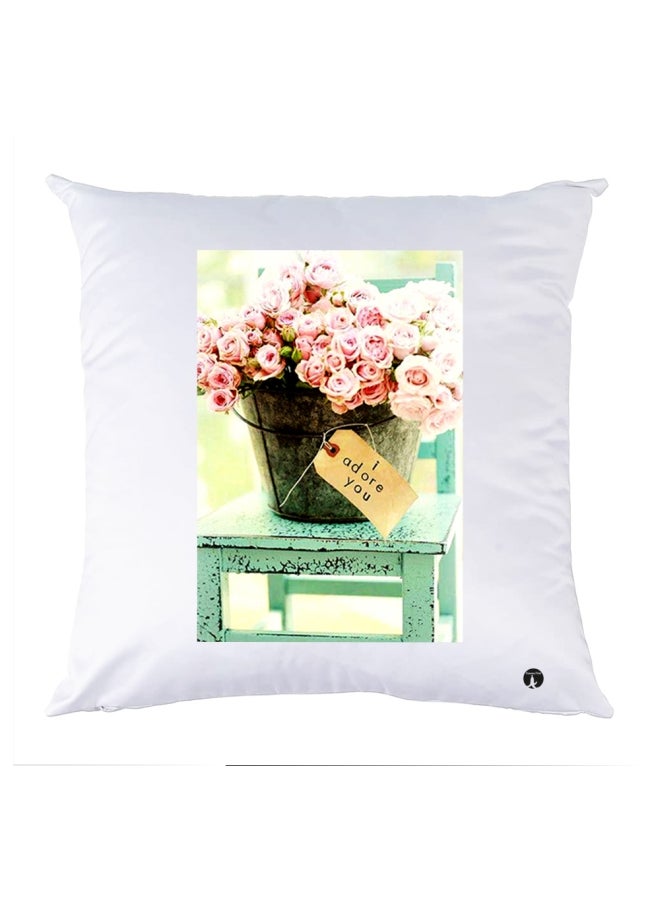 BP Printed Bedding Pillow Multicolour 30x30cm