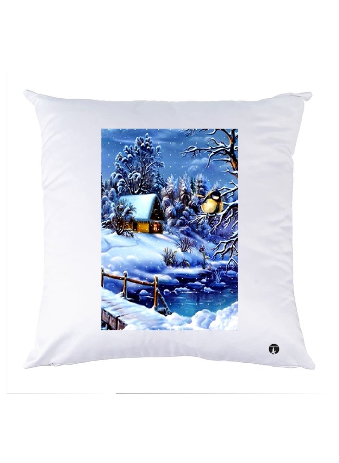 BP Printed Bedding Pillow Multicolour 30x30cm