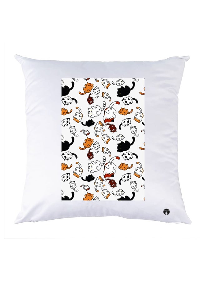 BP Printed Bedding Pillow Multicolour 30x30cm