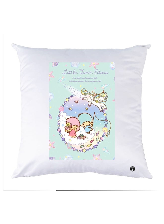 بي بي وسادة نوم مزينة بطبعة متعدد الألوان 30x30سم