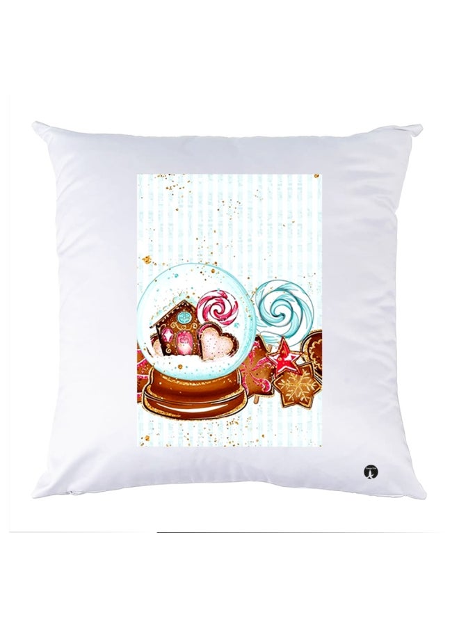 BP Printed Bedding Pillow Multicolour 30x30cm