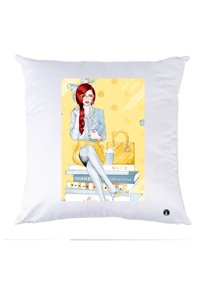 بي بي وسادة نوم مزينة بطبعة متعدد الألوان 30x30سم