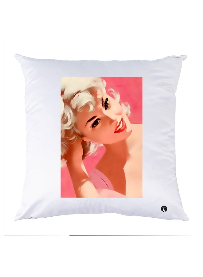 بي بي وسادة نوم مزينة بطبعة متعدد الألوان 30x30سم