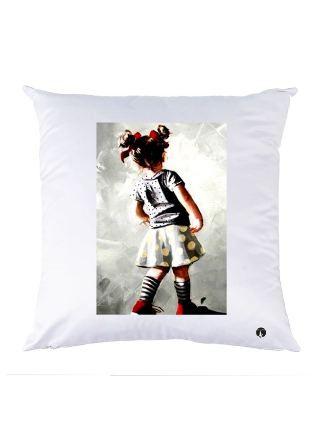 بي بي وسادة نوم مزينة بطبعة متعدد الألوان 30x30سم