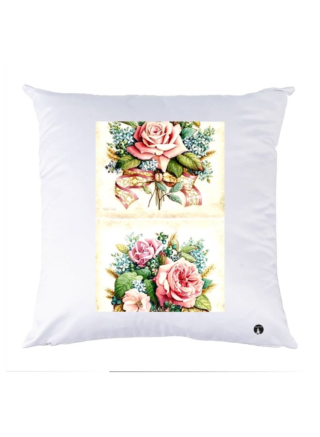 BP Printed Bedding Pillow Multicolour 30x30cm