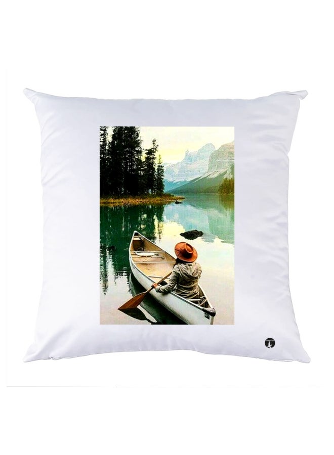 BP Printed Bedding Pillow Multicolour 30x30cm