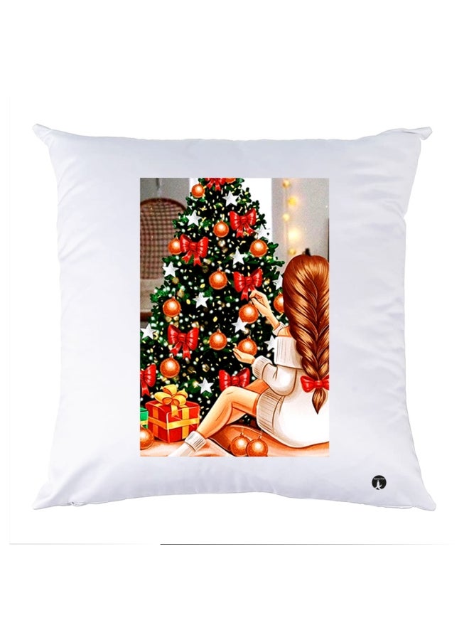 BP Printed Bedding Pillow Multicolour 30x30cm
