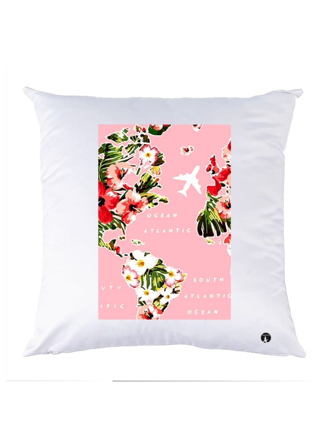 BP Printed Bedding Pillow Multicolour 30x30cm